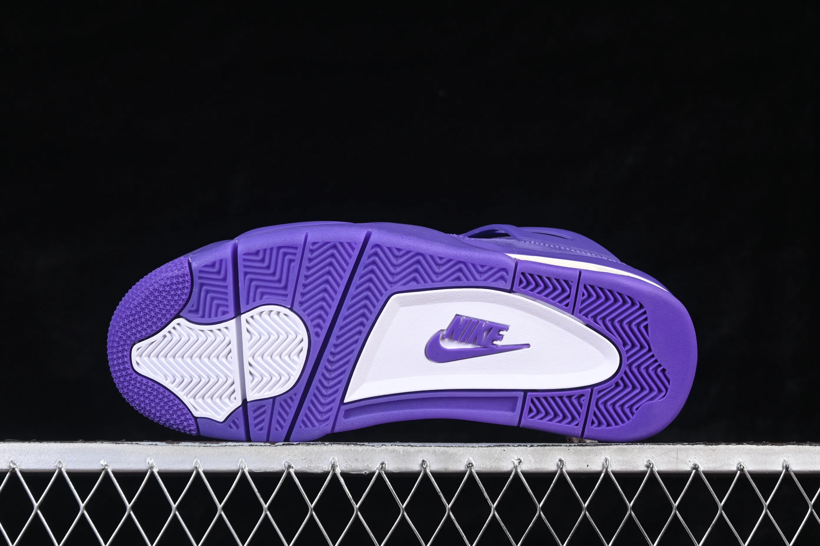All categories Air Jordan Jordan series basketball shoes Air Jordan 4 GX foreign trade version Nigel Sylvester x Air Jordan 4 Retro "Purple" AJ4 Joe 4 joint blue brick HF4340-500